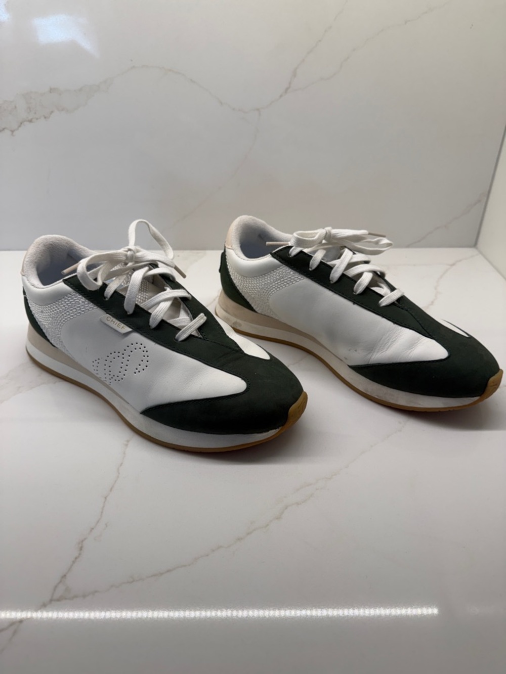 Saysh Women's Chief Limited Edition Leather Sneakers